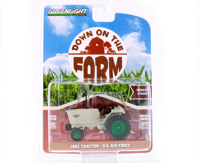 GREEN MACHINE 1983 Tractor, Matte Gray - Greenlight 48060D/48 - 1/64 scale Diecast Model Toy Car