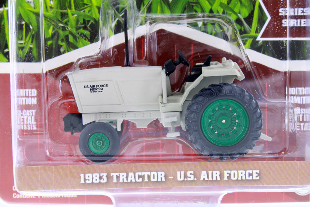 GREEN MACHINE 1983 Tractor, Matte Gray - Greenlight 48060D/48 - 1/64 scale Diecast Model Toy Car
