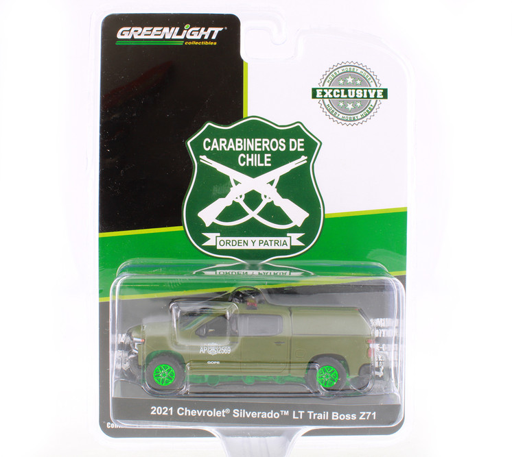 GREEN MACHINE 2021 Chevy Silverado LT Trail Boss Z71 w/ Camper