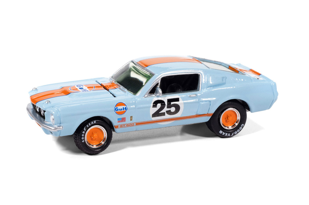 Box of 6 2025 Muscle Cars USA Release 2, ASSTD - Johnny Lightning JLMC038/48 - 1/64 Scale Diecast Model Toy Cars