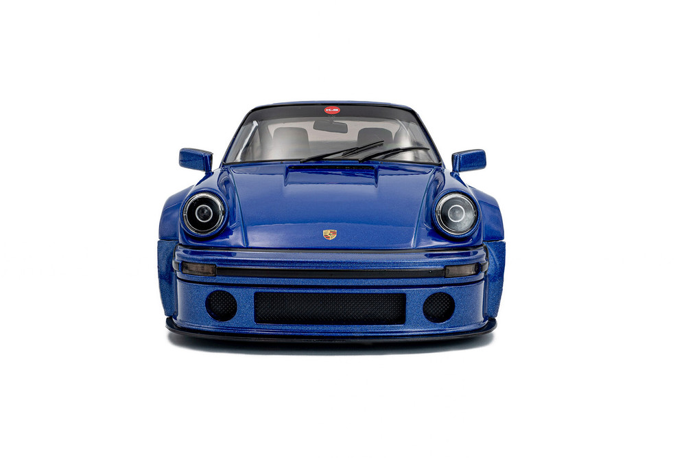 2024 Porsche 911 KS-R by Khyzyl Saleem, Dark Blue - Solido S1810503 - 1/18 Scale Diecast Model Toy Car