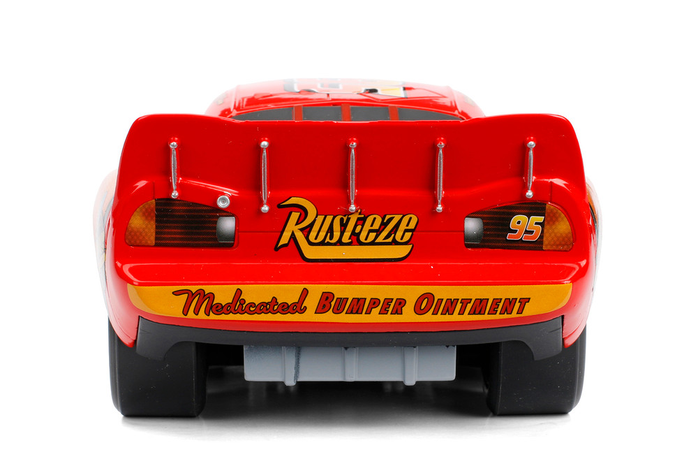 Disney Pixar CARS Lightning McQueen, Red - Jada 98099 - 1/24 Scale