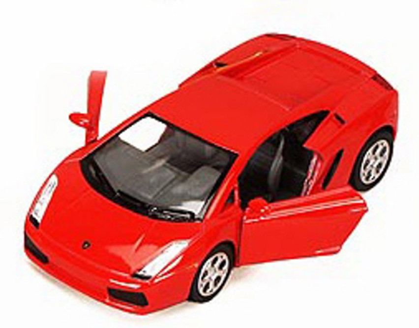 Lamborghini Gallardo Sports Car, Red - Kinsmart 5098D - 1/32 scale Diecast Model Toy Car