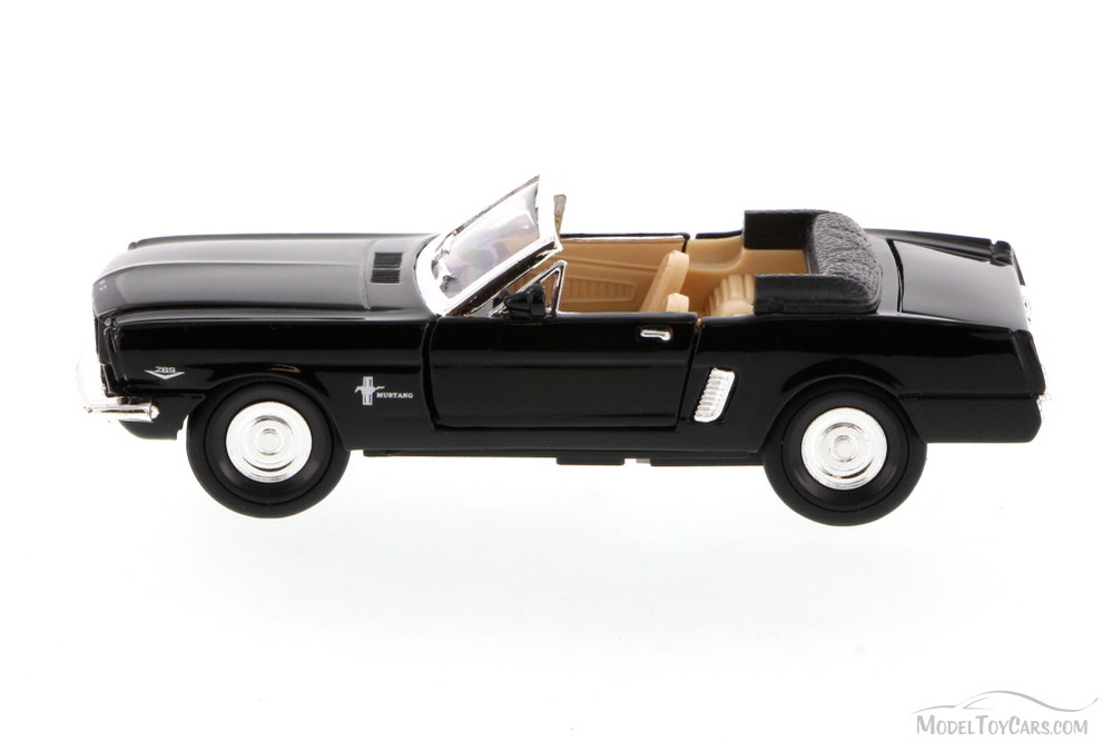 1965 Ford Mustang Convertible, Black - Superior 5719 - 1/34 scale diecast model car (1 car, no box)