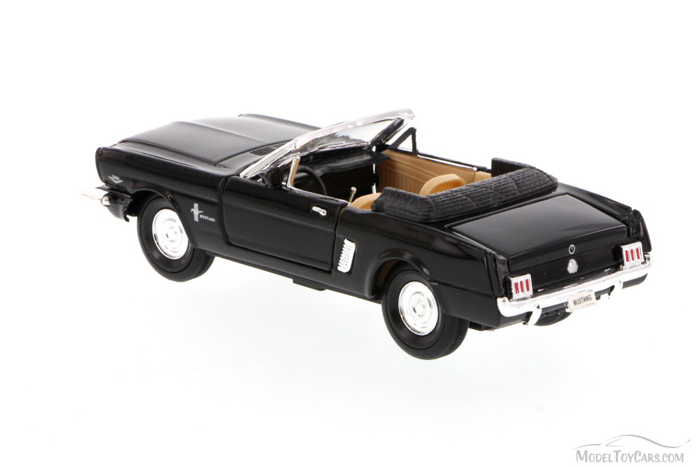 1965 Ford Mustang Convertible, Black - Superior 5719 - 1/34 scale diecast  model car
