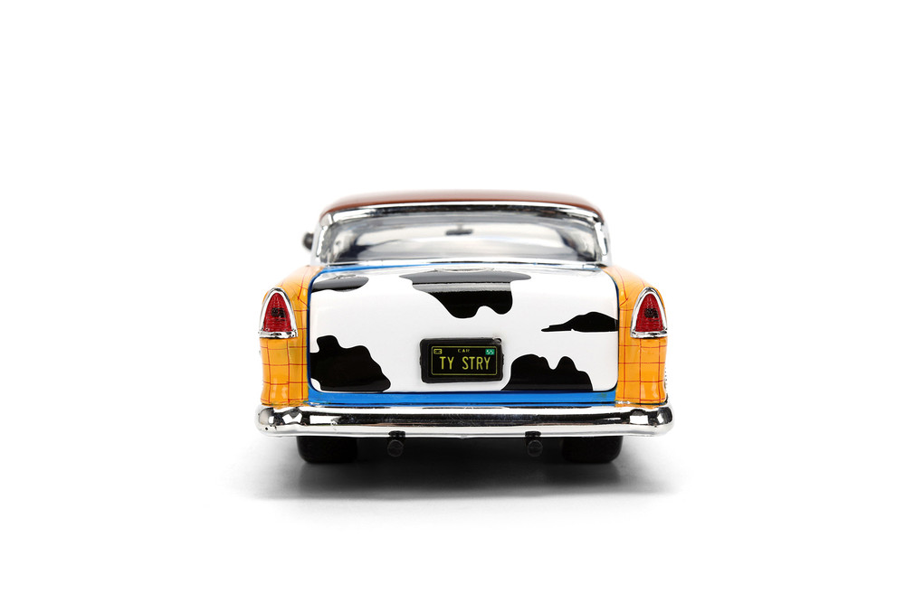 1955 Chevy Bel Air w/Woody Diecast Figure, Toy Story - Jada Toys