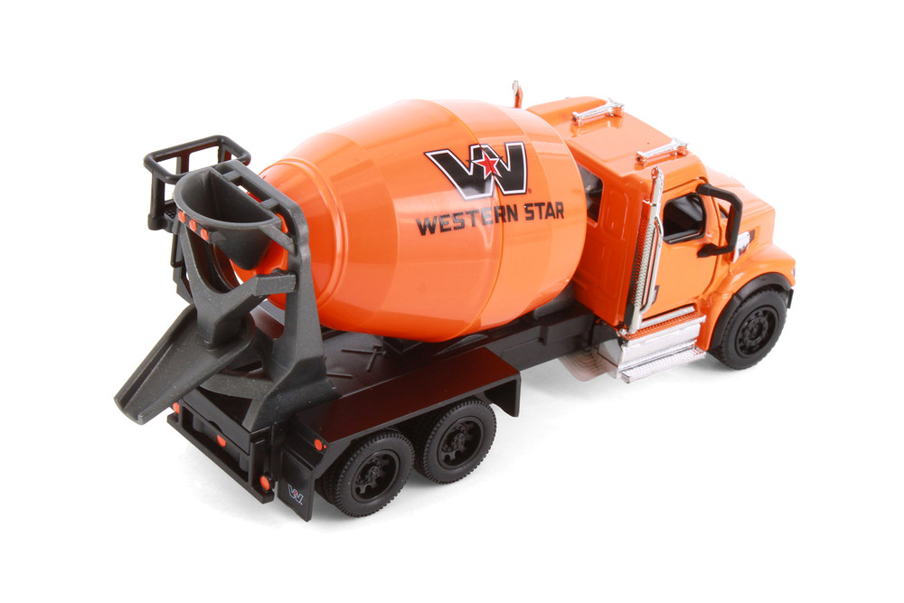 Box of 12 Western Star 47X Concrete Mixer Truck, ASSTD - Kinsmart