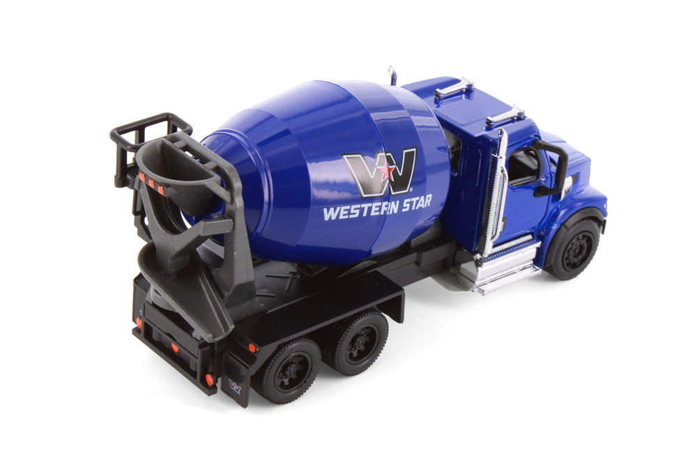 Box of 12 Western Star 47X Concrete Mixer Truck, ASSTD - Kinsmart