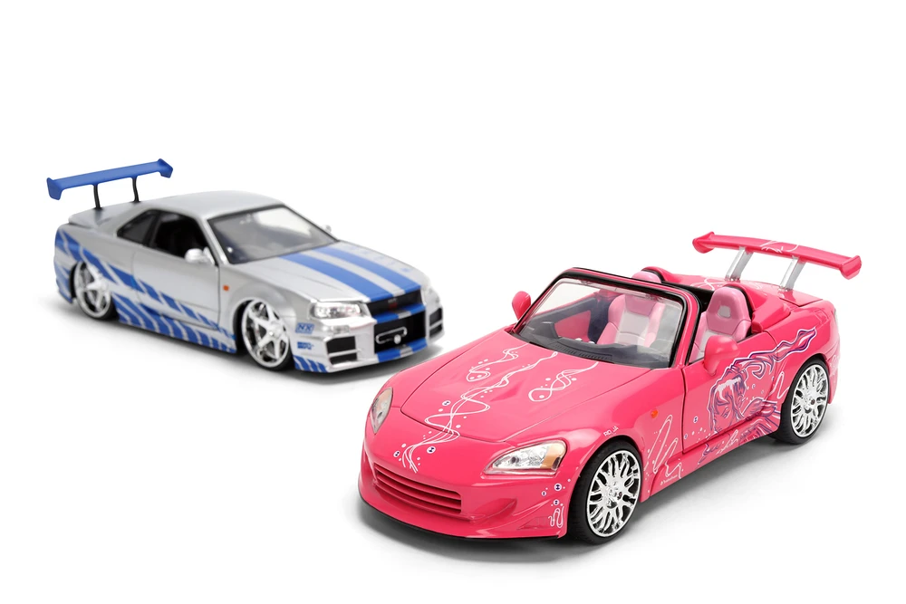 Twin Pack Brian's Nissan Skyline GT-R (R34) & Suki's Honda S2000