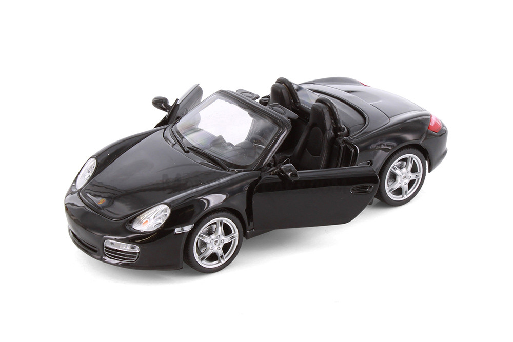 Porsche Boxster S Open Convertible, Black - Showcasts® 22479C/4D