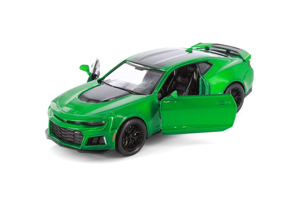 2017 Chevy Camaro ZL1, Green - Showcasts 71351D - 1/24 Scale Diecast Model Toy Car