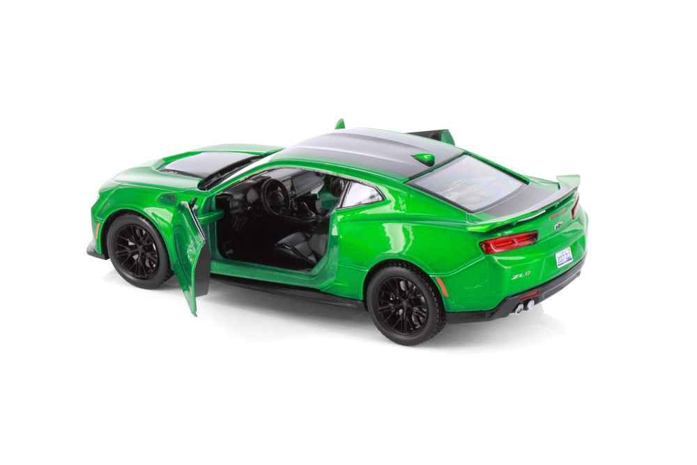 2017 Chevy Camaro ZL1, Green - Showcasts 71351D - 1/24 Scale Diecast Model Toy Car