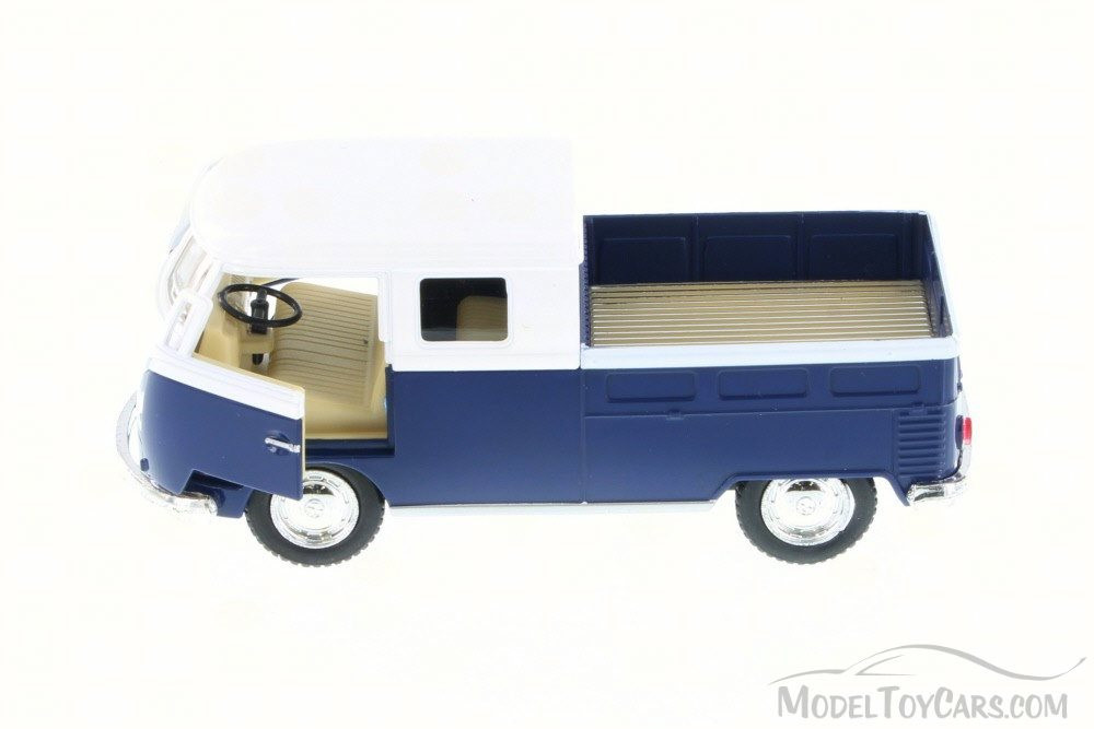 1963 Volkswagen  Bus Dbl Cab 5387D - 1/34 Scale Diecast Model Toy Car (Brand New, but NOT IN BOX)