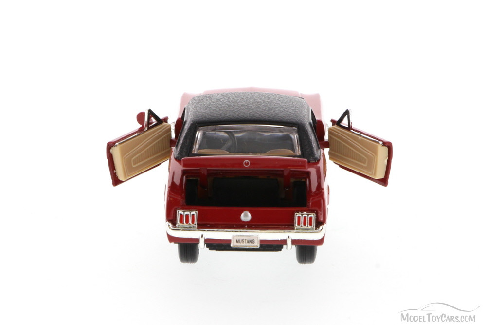 1965 Ford Mustang Soft Top, Red - Superior 5719 - 1/34 scale diecast model car (1 car, no box)