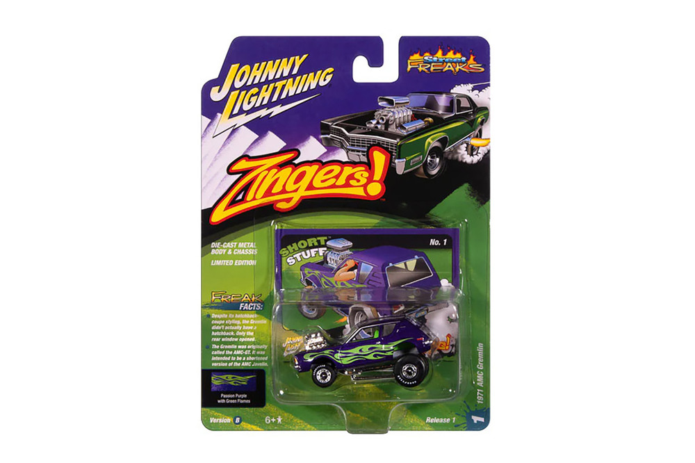 1971 AMC Gremlin (Zingers!), Metallic Passion Purple - RC2 JLSF027/48B - 1/64 Sale Diecast Model Toy Car