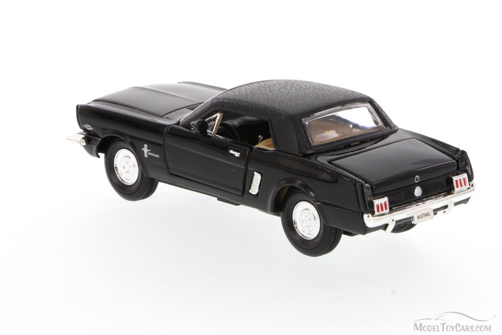 1965 Ford Mustang Soft Top, Black - Superior 5719 - 1/34 scale diecast model car (1 car, no box)