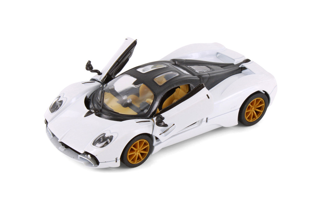 Pagani Utopia Coupe, White - Kinsmart 5483D - 1/36 Scale Diecast