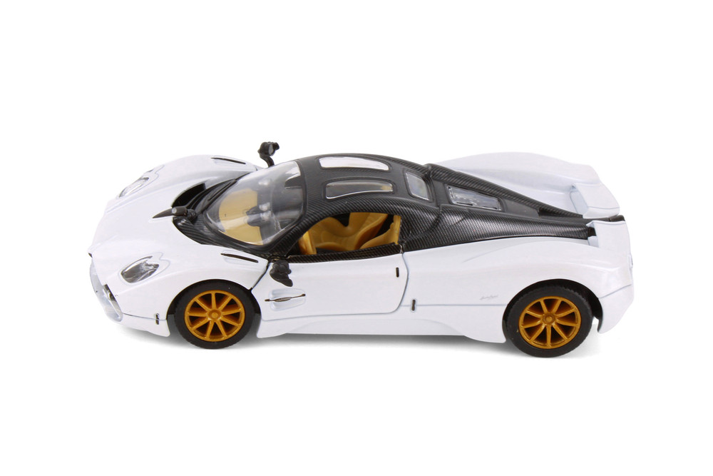 Pagani Utopia Coupe, White - Kinsmart 5483D - 1/36 Scale Diecast