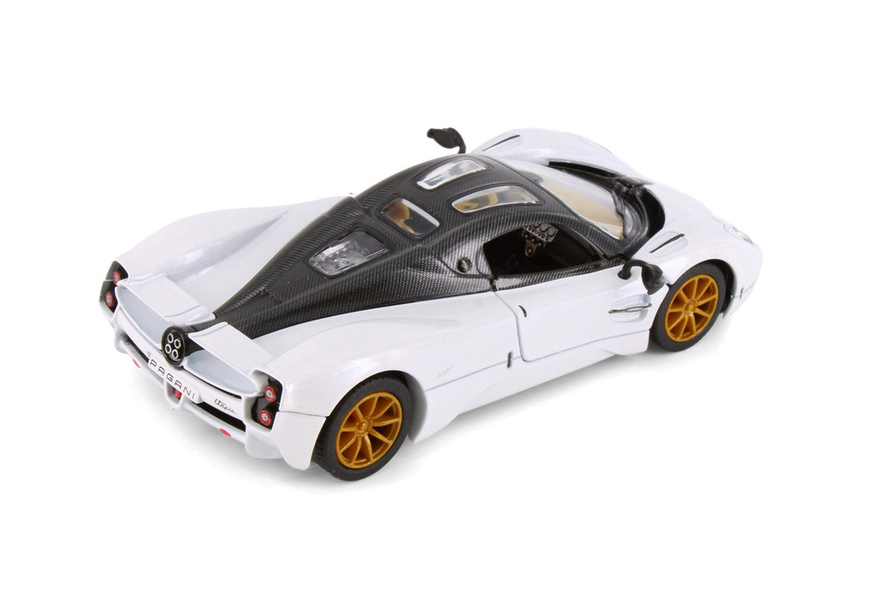 Pagani Utopia Coupe, White - Kinsmart 5483D - 1/36 Scale Diecast