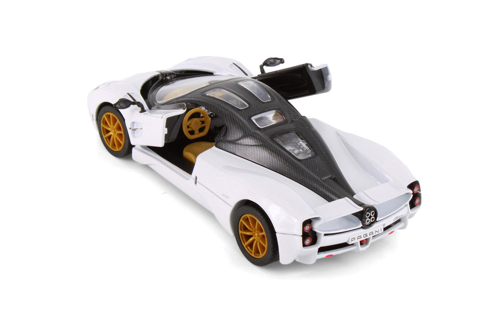 Pagani Utopia Coupe, White - Kinsmart 5483D - 1/36 Scale Diecast