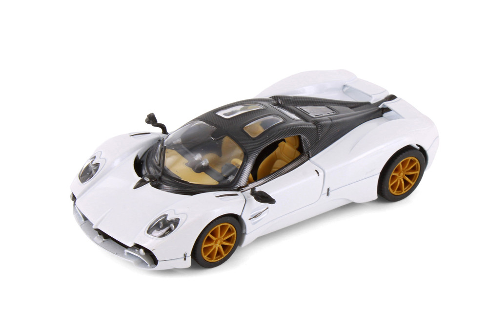 Pagani Utopia Coupe, White - Kinsmart 5483D - 1/36 Scale Diecast Model Toy Car