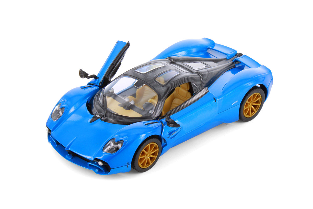 Pagani Utopia Coupe, Blue - Kinsmart 5483D - 1/36 Scale Diecast