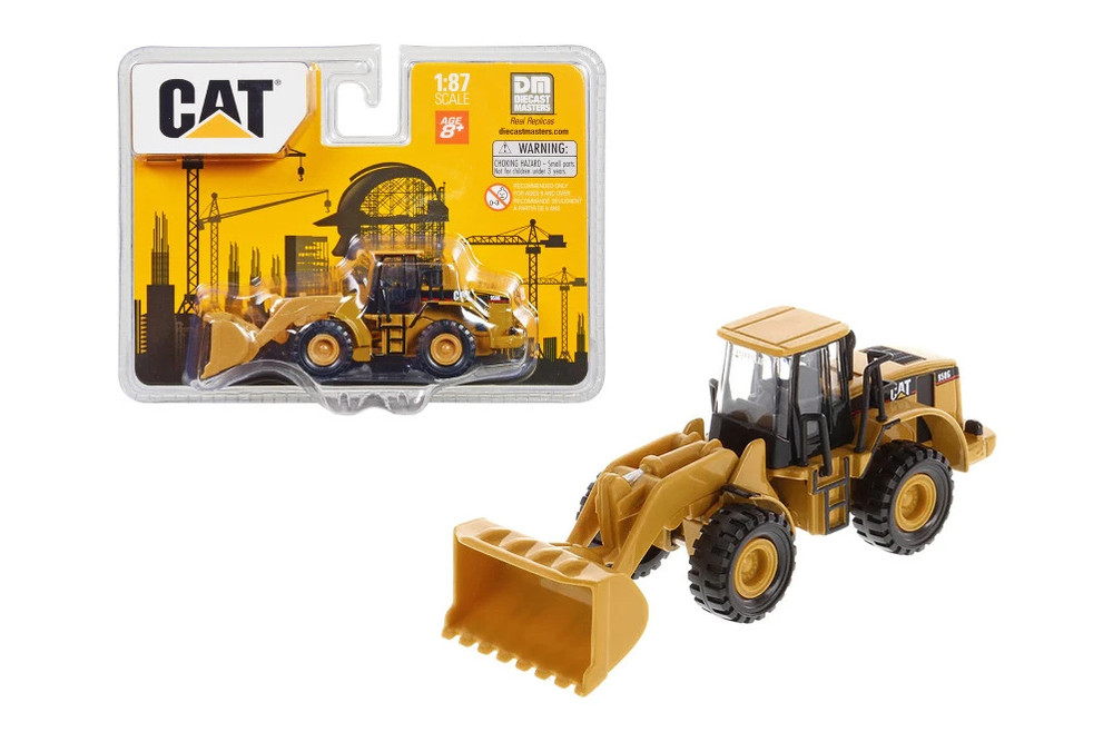 Caterpillar 950G Series II Wheel Loader, Yellow/Black - Diecast Masters 84402 - 1/87 Scale Diecast Model Toy Car
