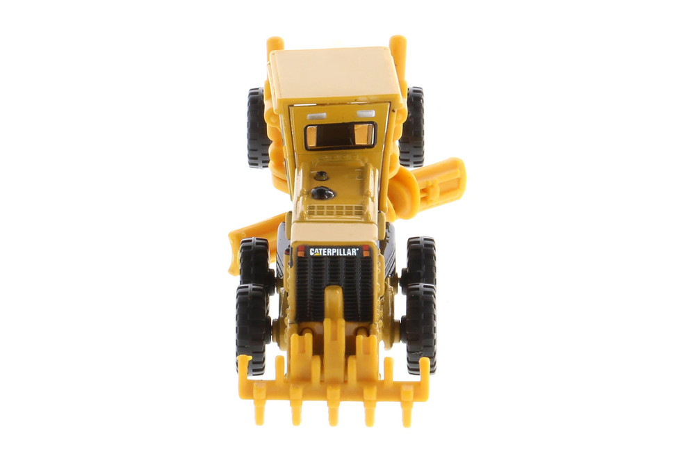 Caterpillar 163H Motor Grader, Yellow/Black - Diecast Masters 84403 - 1/87 Scale Diecast Model Toy Car