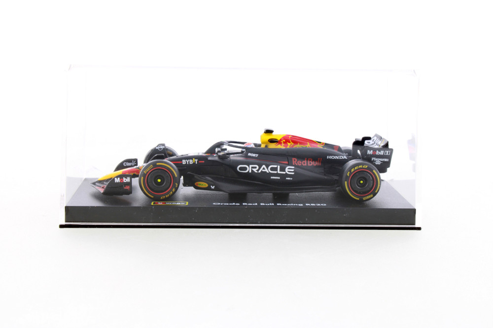 2024 Oracle Red Bull Racing RB20 w/Driver, #1 Max Verstappen - Bburago R-23802 - 1/43 Scale Diecast Model Toy Car