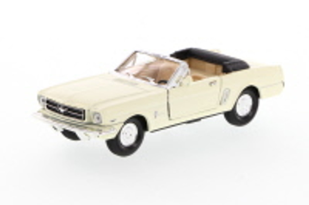 1965 Ford Mustang Convertible, Cream - Superior 5719 - 1/34 scale diecast model car