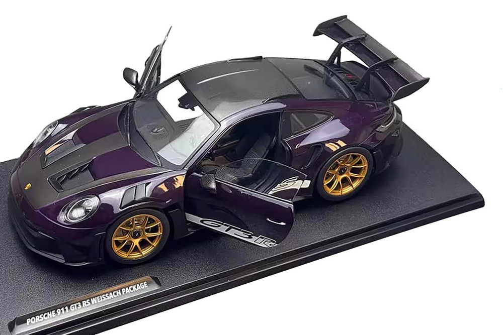 2024 Porsche 911 GT3 RS Weissach Package, Violet Purple - Solido