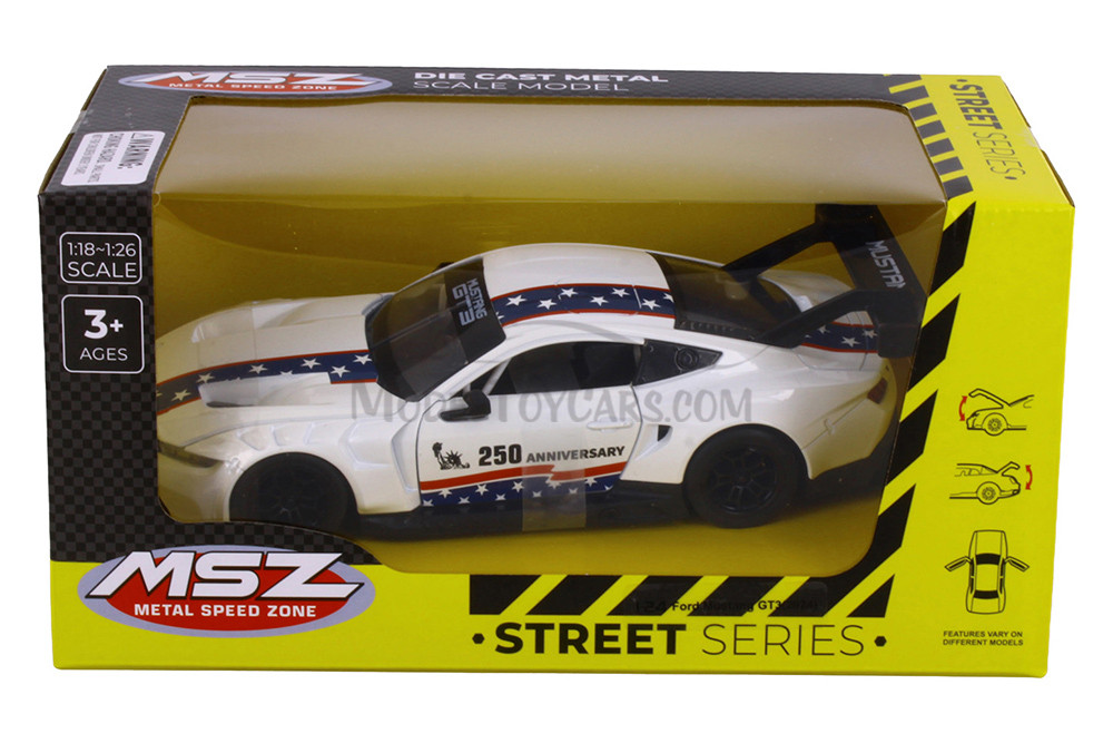 2024 Ford Mustang GT3 250th Anniversary - Street Series, White