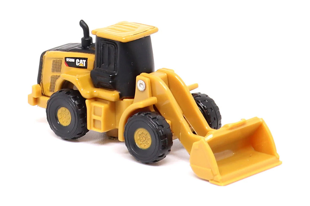 Caterpillar 950M Wheel Loader, Yellow/Black - Diecast Masters 85983CS - Micro Scale Diecast Model Toy Car