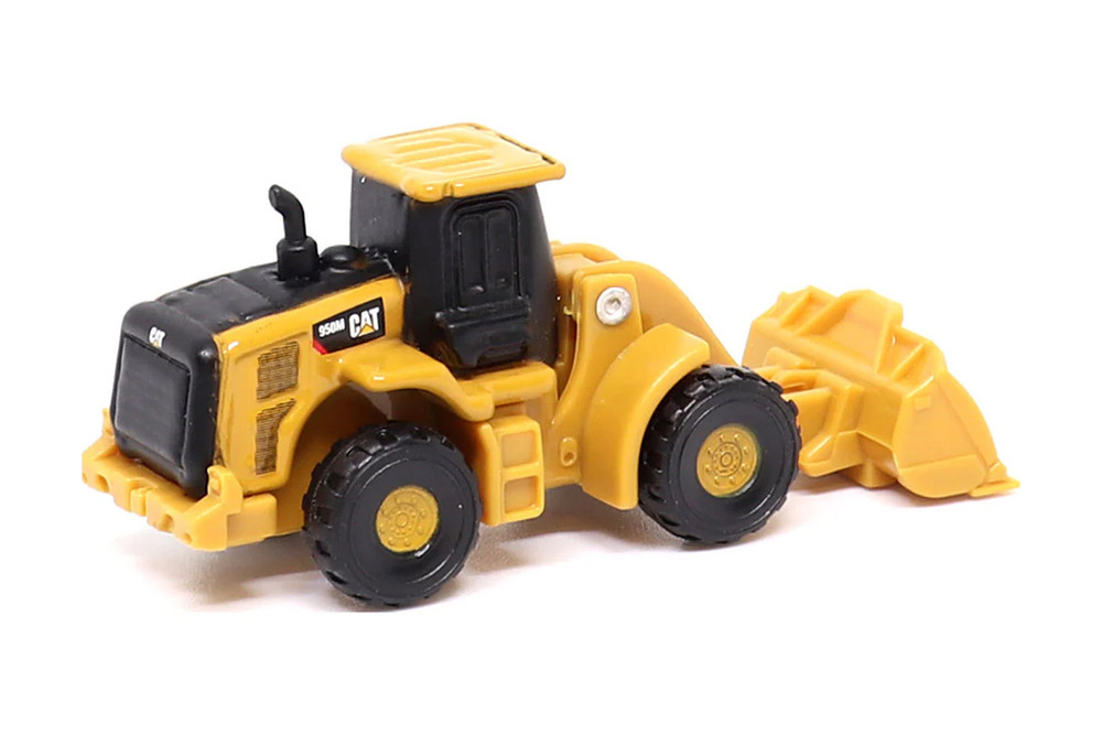 Caterpillar 950M Wheel Loader, Yellow/Black - Diecast Masters 85983CS - Micro Scale Diecast Model Toy Car