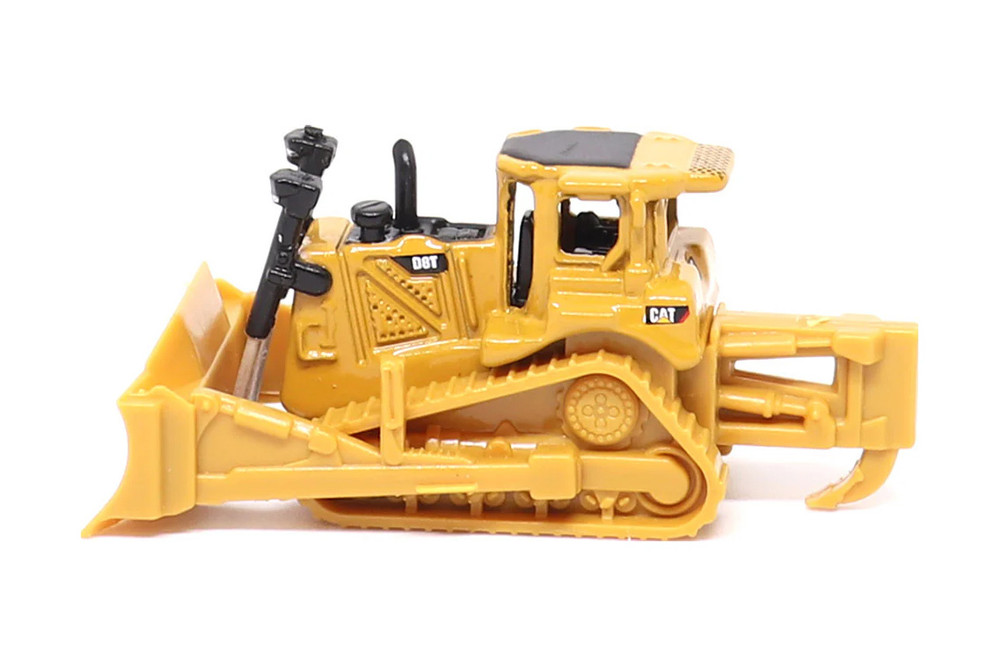 Caterpillar D8T Track-Type Tractor, Yellow/Black - Diecast Masters 85978CS - Micro Scale Diecast Model Toy Car