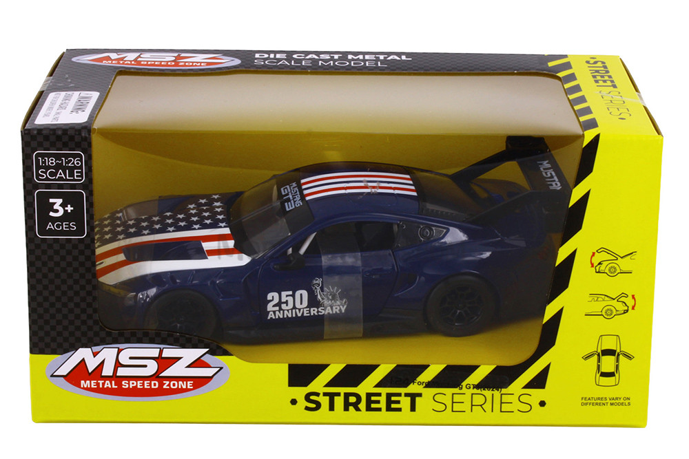 2024 Ford Mustang GT3 250th Anniversary - Street Series, Dark Blue