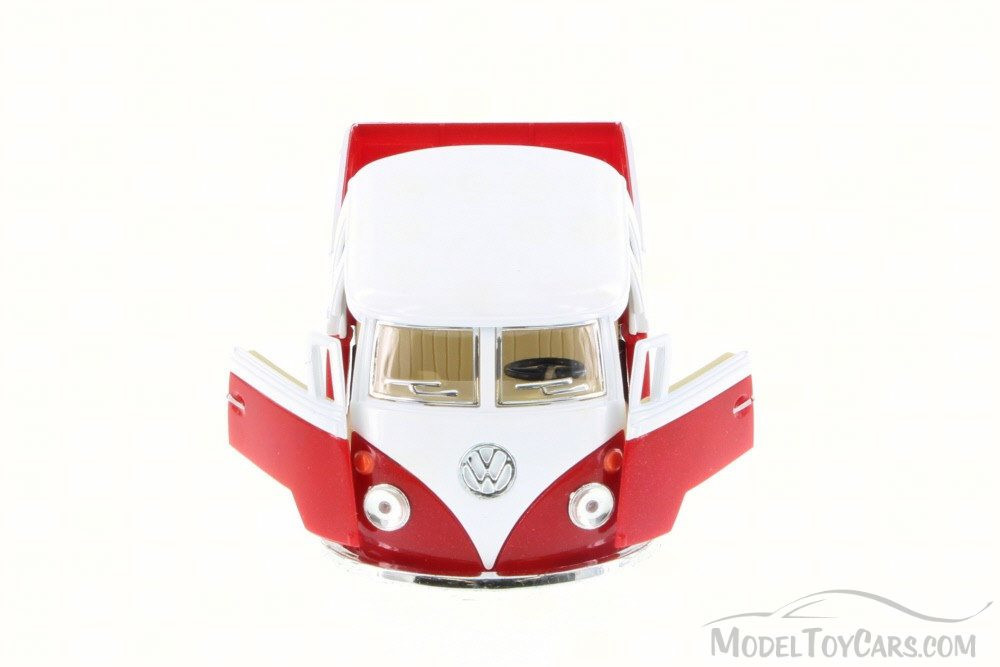 1963 Volkswagen Bus Dbl Cab- 5387D - 1/34 Scale Diecast Model Toy