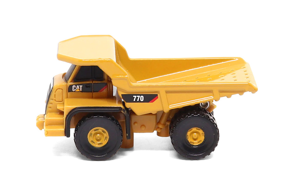 Caterpillar 770 Off Highway Truck, Yellow/Black - Diecast Masters 85982CS - Micro Scale Diecast Model Toy Car