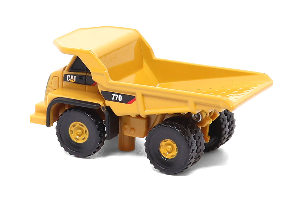 Caterpillar 770 Off Highway Truck, Yellow/Black - Diecast Masters 85982CS - Micro Scale Diecast Model Toy Car