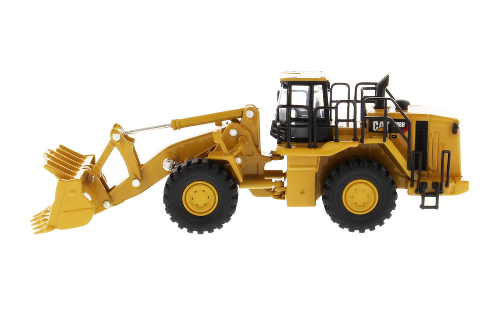 Caterpillar 988H Wheel Loader, Yellow - Diecast Masters 85697 - 1/64 Scale Diecast Model Toy Car