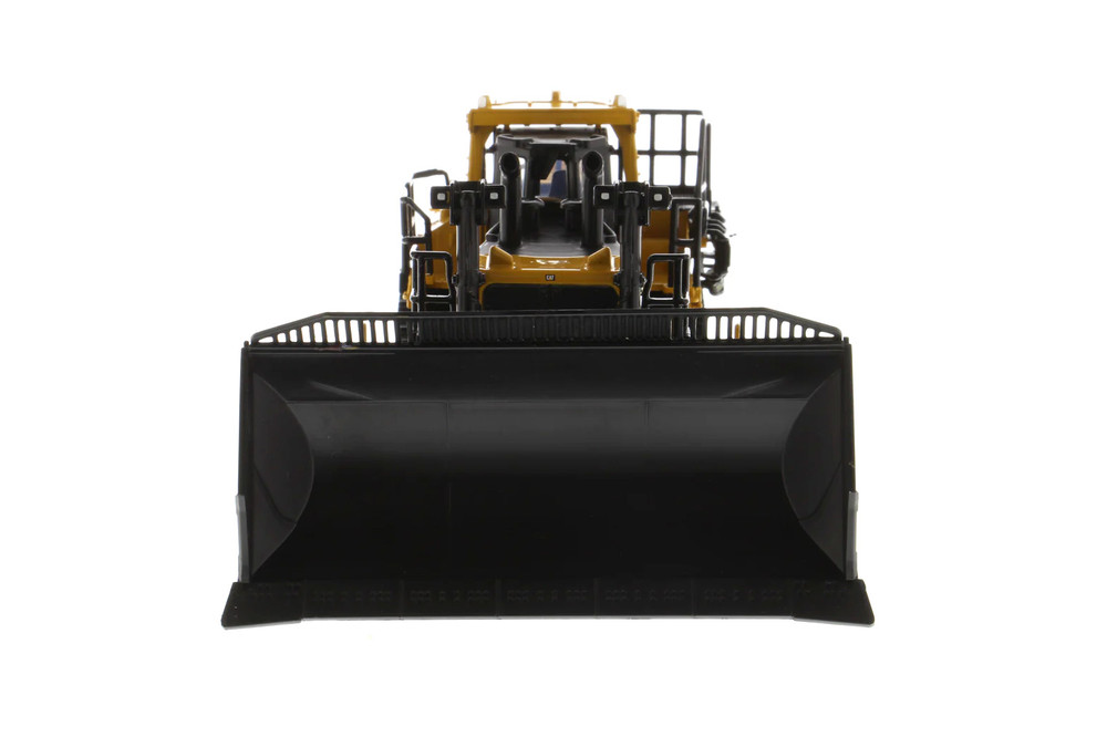 Caterpillar D11 Dozer w/2 Blades & Rear Rippers, Yellow - Diecast Masters 85637 - 1/64 Scale Diecast Model Toy Car