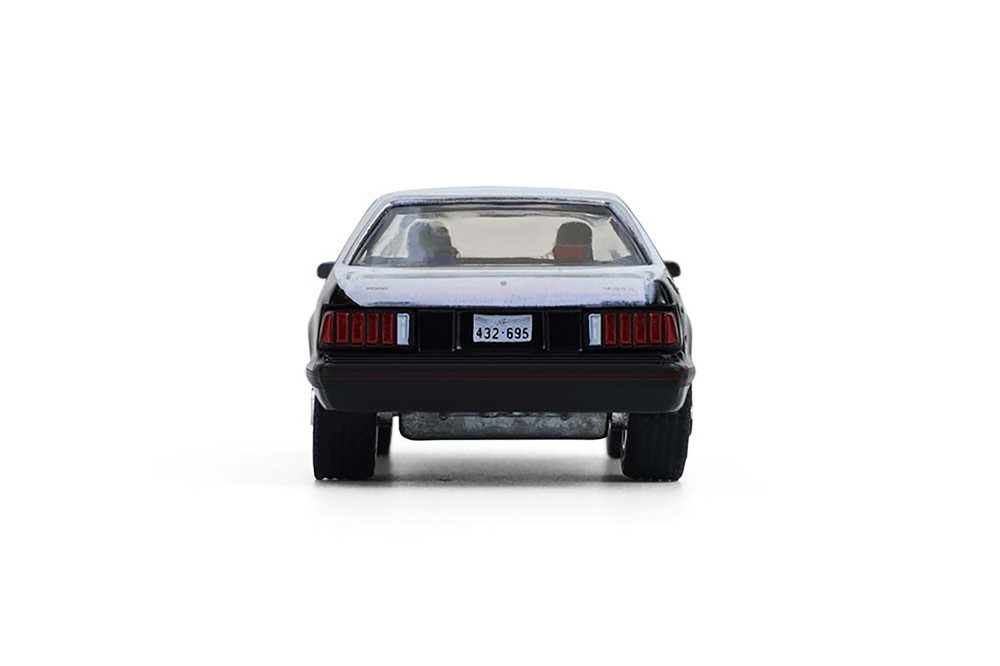 1982 Ford Mustang SSP "Texas Department of Public Safety Highway Patrol", Black/White - Greenlight 30542/48 - 1/64 Scale Diecast Model Toy Car