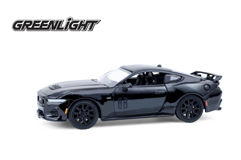 Box of 6 Black Bandit Series 30, Black - Greenlight 28170/6 - 1/64 Scale Diecast Model Toy Cars