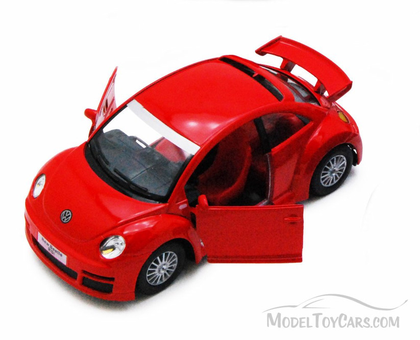 Volkswagen New Beetle Rsi, Red - Kinsmart 5058D - 1/32 scale