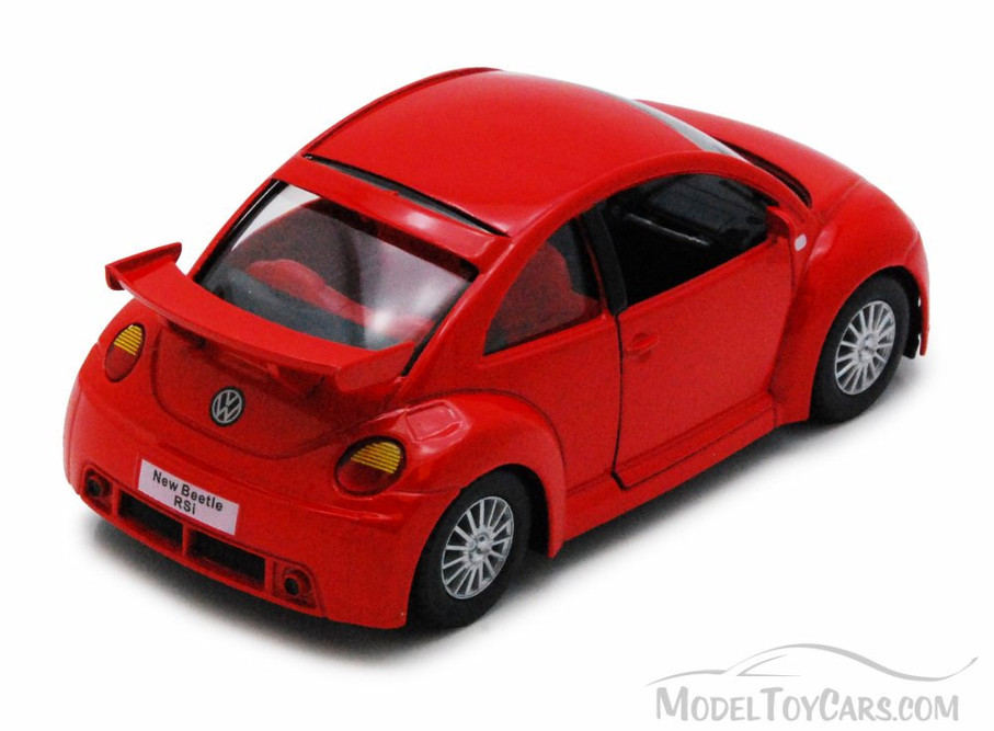 Volkswagen New Beetle Rsi, Red - Kinsmart 5058D - 1/32 scale
