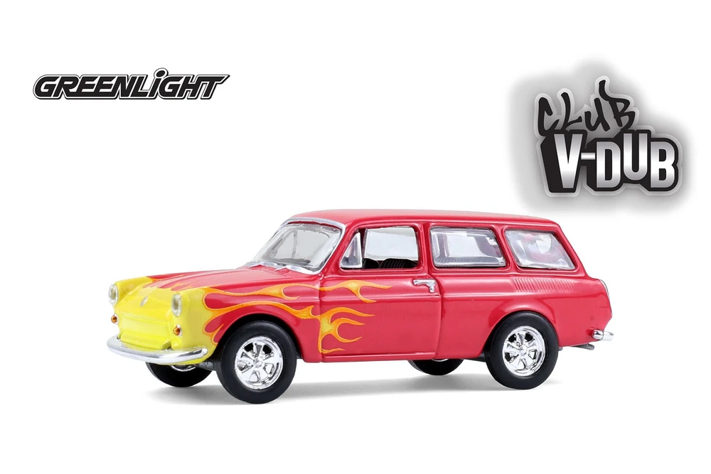 Box of 6 Club V-DUB Series, 21 Assortment - Greenlight 36120/6 - 1/64 Scale Diecast Model Toy Cars