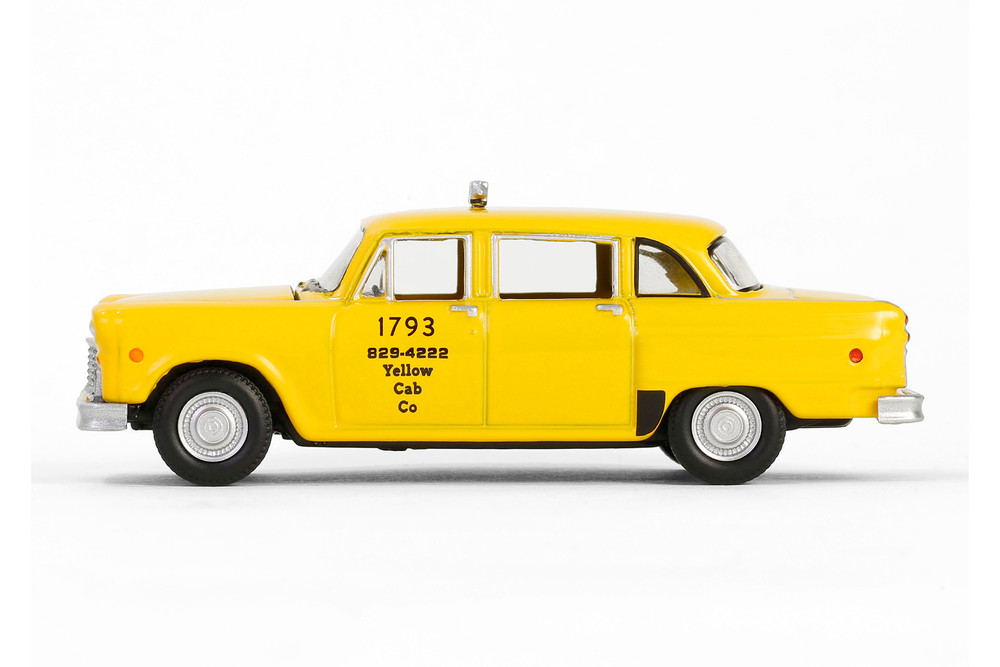 1980 Checker Taxicab Yellow Cab Co. #1793, Ferris Bueller's Day Off - Greenlight 62030C/48 - 1/64 Scale Diecast Model Toy Car