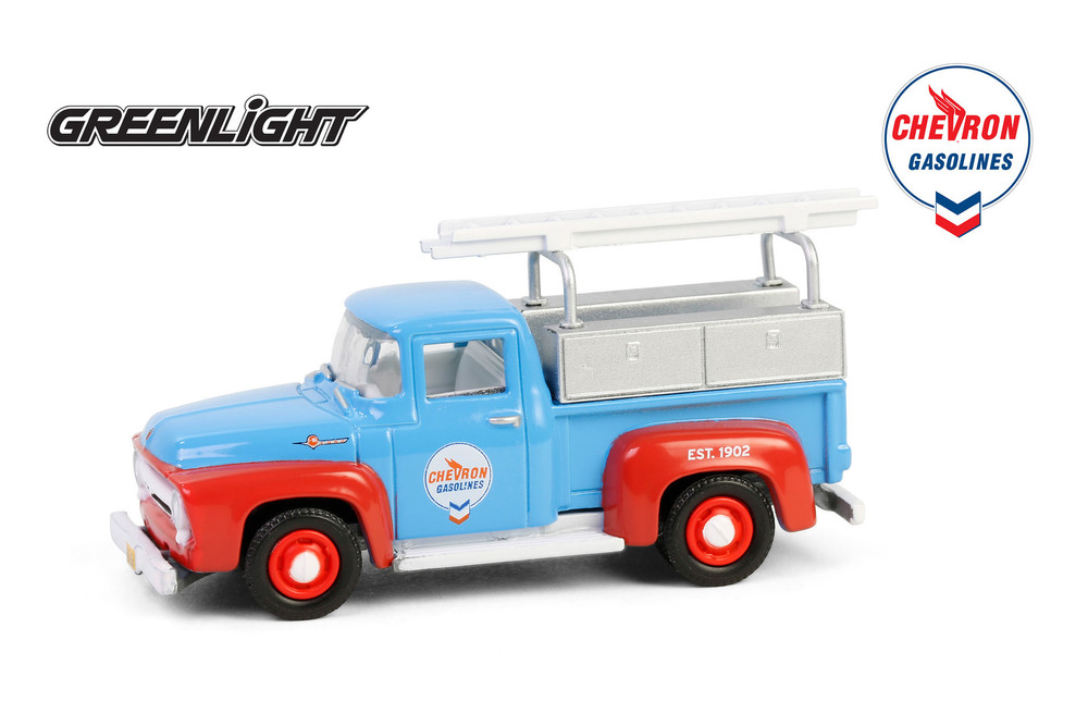 Box of 6 Chevron Special Edition Series 1, ASSTD - Greenlight 41175/48 - 1/64 Scale Diecast Model Toy Cars