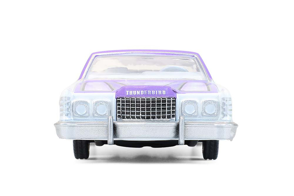 1973 Ford Thunderbird Lowrider "Michael Heralda Special Edition", Purple - Greenlight 2020003/48 - 1/64 Scale Diecast Model Toy Car