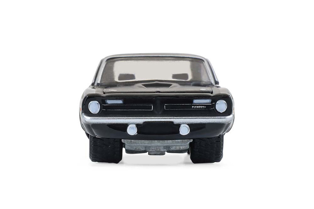 1970 Plymouth 'Cuda AAR, Black - Greenlight 37330E/48 - 1/64 Scale Diecast Model Toy Car